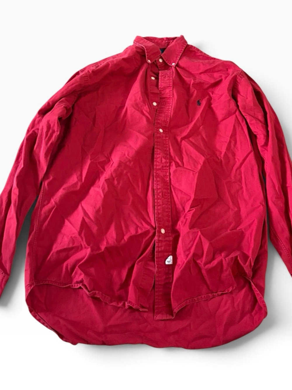 Ralph Lauren Men’s Red Button-Down Shirt